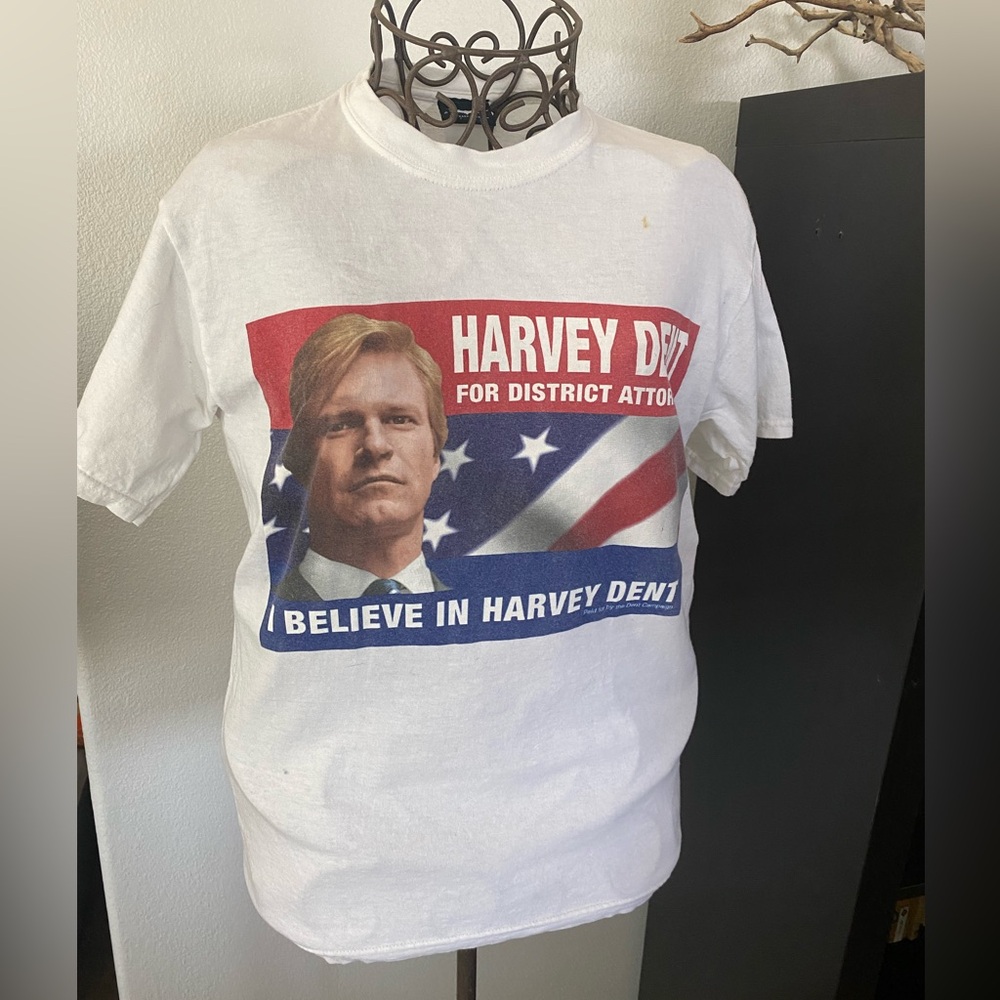 Dark Knight Harvey Dent T-Shirt Men Small